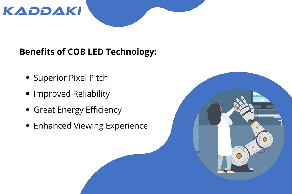 Benefits of COB panel